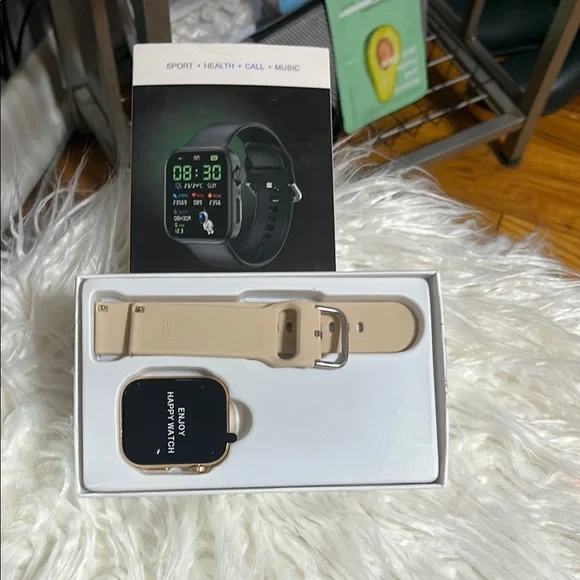 Smart Watch New in box PEACH/NUDE color - Picture 3 of 4